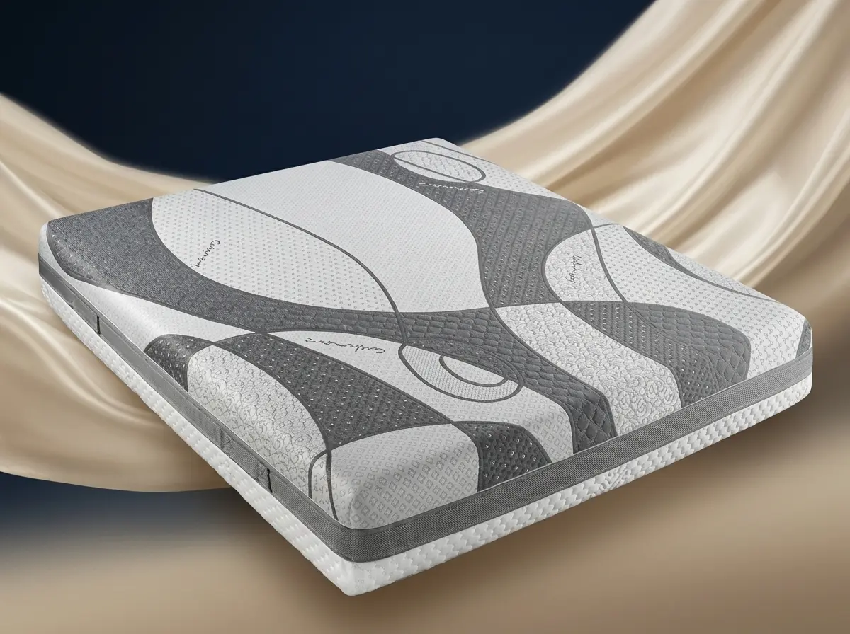 Zefiro New-Active, materasso in memory foam a 3 strati, versioni HD e SD, made in Italy